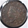 Image 1 : 1824 LARGE CENT, VF/XF
