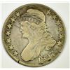 Image 1 : 1827 BUST HALF DOLLAR, VF scratch obv