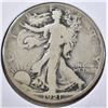 Image 1 : 1921 WALKING LIBERTY HALF DOLLAR, VG/FINE SCARCE!