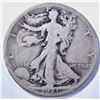 Image 1 : 1921-S WALKING LIBERTY HALF DOLLAR, G/VG
