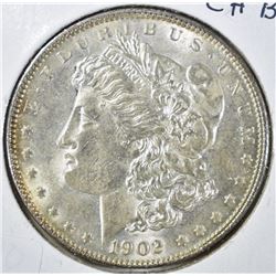 1902 MORGAN DOLLAR, CH BU