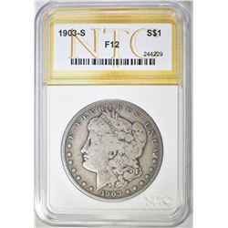 1903-S MORGAN DOLLAR  NTC FINE