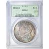 Image 1 : 1898-O MORGAN DOLLAR PCGS MS-64  COLOR!