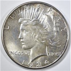 1934 PEACE DOLLAR  CH BU