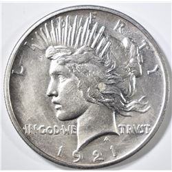 1921 PEACE DOLLAR BU