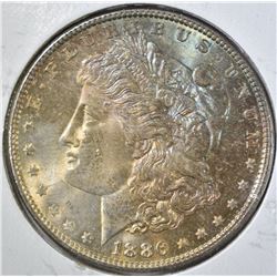 1886 MORGAN DOLLAR GEM BU COLOR