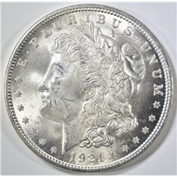 1921 MORGAN DOLLAR GEM BU