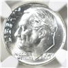 Image 2 : 1957-D ROOSEVELT DIME  NGC MS-66 FT