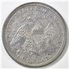 Image 2 : 1873 SEATED LIBERTY QUARTER   AU
