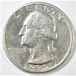 1932-S WASHINGTON QUARTER  AU