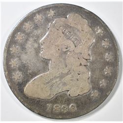 1836 BUST HALF DOLLAR   VG