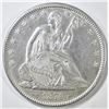 Image 1 : 1874 SEATED LIBERTY HALF DOLLAR  CH AU