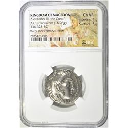 336-323 KINGDOM OF MACEDON BC ALEXANDER III 'THE G