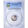 Image 1 : 1889 SEATED LIBERTY DIME  PCGS MS-65