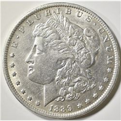 1889-O MORGAN DOLLAR  AU