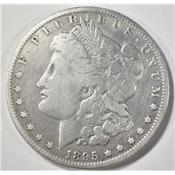 1895-O MORGAN DOLLAR  FINE CLEANED