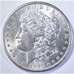 1897-S MORGAN DOLLAR   BU