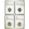 Image 1 : 2-1956-D & 2 65 JEFFERSON NICKELS, NGC MS-66