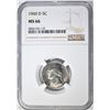 Image 1 : 1960-D JEFFERSON NICKEL,  NGC MS-66