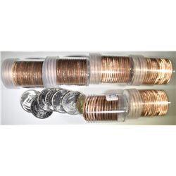 BU CLAD HALF DOLLAR ROLLS