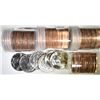Image 1 : BU CLAD HALF DOLLAR ROLLS