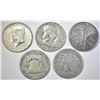 Image 2 : 20-MIXED 90% SILVER HALF DOLLARS