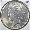 Image 1 : 1934 PEACE DOLLAR, CH BU