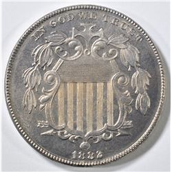 1882 SHIELD NICKEL  PR CH/GEM