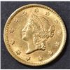 Image 1 : 1853 $1 GOLD  LIBERTY  CH BU