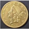 Image 1 : 1852-O $20 GOLD LIBERTY  CH AU