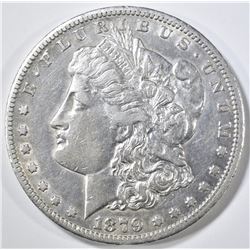 1879-CC MORGAN DOLLAR AU