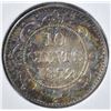 Image 2 : 1872 H SILVER 10 CENT NEWFOUNDLAND