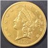Image 1 : 1852-O  $20 GOLD LIBERTY TYPE 1 AU++
