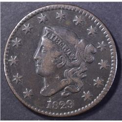 1829 MATRON HEAD LARGE CENT VF NICE