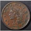 Image 1 : 1838 LARGE CENT, XF