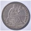 Image 1 : 1873 LIBERTY SEATED ARROWS TO DATE