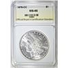 Image 1 : 1878-CC MORGAN DOLLAR, OBCS, GEM BU