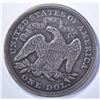Image 2 : 1872-S SEATED DOLLAR, AU KEY DATE