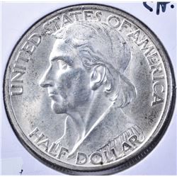 1935 BOONE COMMEM HALF DOLLAR, CH BU