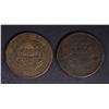 Image 2 : 1805 VG & 1829 VF clipped HALF CENTS