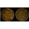 Image 2 : 1809 VG & 1826 FINE HALF CENTS