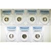 Image 1 : PCGS GRADED PR-69 DCAM NICKELS