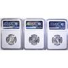 Image 2 : (3) 1964 NGC MS-66 QUARTERS