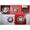 Image 2 : STERLING SILVER FOREIGN COINS