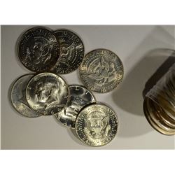 BU ROLL OF 90% & 40% KENNEDY HALF DOLLARS