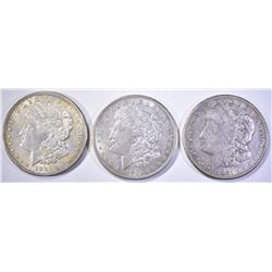 1921-P-D-S AU MORGAN DOLLARS
