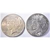 Image 1 : 1923-S BU & 35 CH BU PEACE DOLLARS