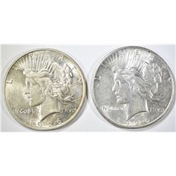 2-1926-D PEACE DOLLARS AU