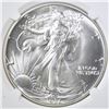 Image 2 : 1986 AMERICAN SILVER EAGLE, NGC MS-69