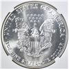 Image 3 : 1986 AMERICAN SILVER EAGLE, NGC MS-69